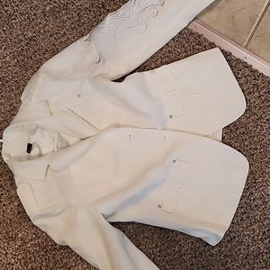 Vintage blazer with detailed embroidery